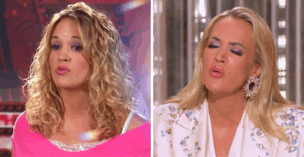 Carrie Underwood "tries out" for American Idol again.