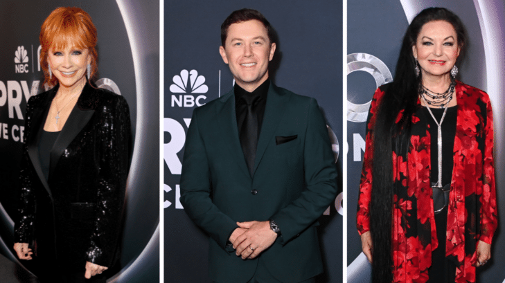 Reba McEntire, Scotty McCreery, and Crystal Gayle were some of the best-dressed stars at "Opry 100."