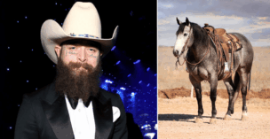 Post Malone in a cowboy hat