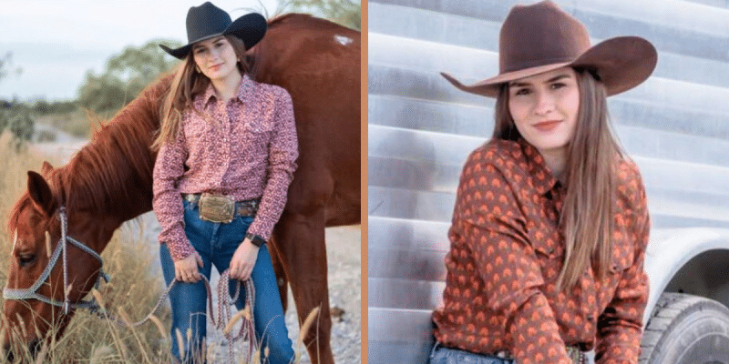 Valeria Mireles, a cowgirl influencer known as