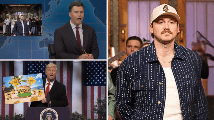 Morgan Wallen was the butt of jokes during the April 5 episode of SNL