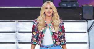 Carrie Underwood performing