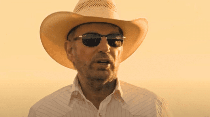 Billy Bob Thornton in a scene from Landman, which has started production on Season 2.