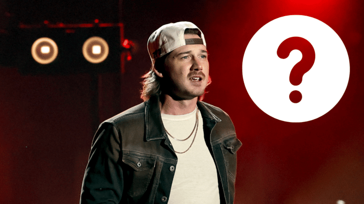 Morgan Wallen singing on stage