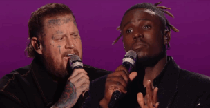 Jelly Roll and Jamal Roberts sang together on the American Idol finale