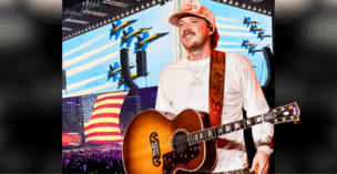 Morgan Wallen's "I'm The Problem Tour 2025" kicked off on June 20, and he's been displaying a huge American flag at his concerts.