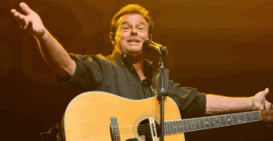 Sammy Kershaw performs onstage, the singer was recently fined for bringing a handgun through airport TSA