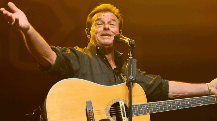 Sammy Kershaw performs onstage, the singer was recently fined for bringing a handgun through airport TSA