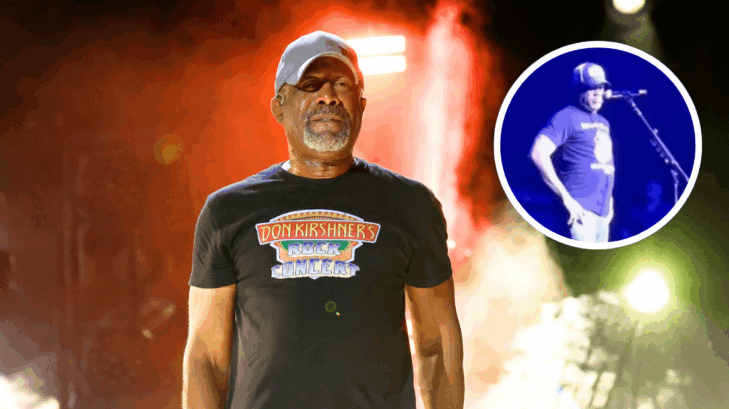 Darius Rucker stops the concert after just three songs