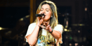 Kelly Clarkson, in Vegas, shortly before she sold a stake in her music catalog