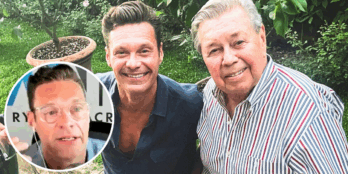 Ryan Seacrest broke down while sharing that his dad, Gary, has been diagnosed with cancer