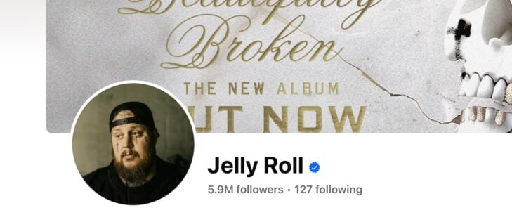 Jelly Roll's official Facebook profile.