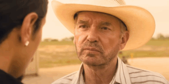 Billy Bob Thornton as Tommy Norris in Landman, which just had the release of its second season delayed