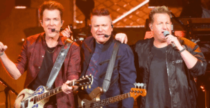 The members of Rascal Flatts onstage during the iHeart Country Festival in May 2025