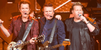 The members of Rascal Flatts onstage during the iHeart Country Festival in May 2025