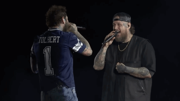 Jelly Roll and Post Malone were nominated for VMAs and performed for the show