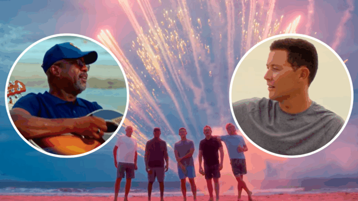 The music video for Scotty McCreery's song "Bottle Rockets," featuring Hootie & the Blowfish, was released on September 19.