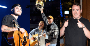 Comedian Shane Gillis was the opening act for country artist Zach Bryan at his Notre Dame Stadium show on September 6.