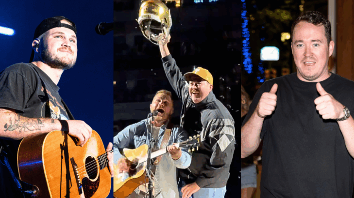 Comedian Shane Gillis was the opening act for country artist Zach Bryan at his Notre Dame Stadium show on September 6.