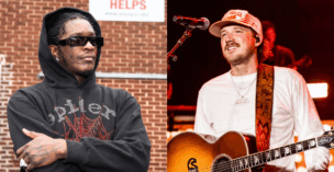 In a reportedly leaked phone call recording, the rapper Young Thug is allegedly heard expressing his hope in 2023 of purchasing streams in an attempt to best Morgan Wallen on the charts.