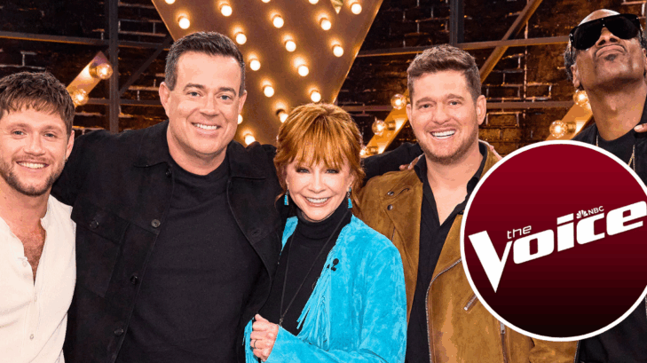 The coaches for Season 28 of The Voice with host Carson Daly...what are the ratings for Season 28?