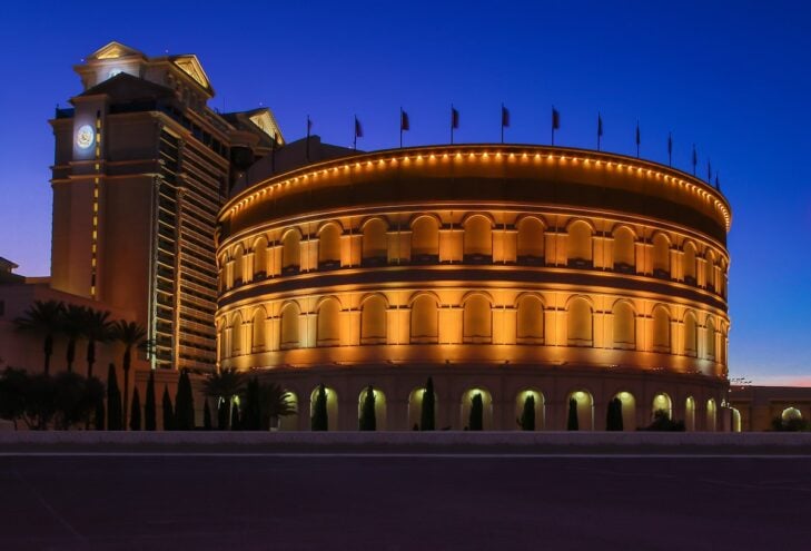 The Colosseum at Caesar's Palace