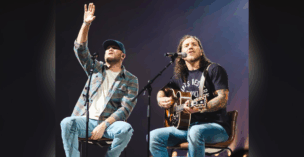 On October 4, Brandon Lake's "King of Hearts Tour" stopped in Atlanta, Georgia, and the Christian artist invited country artist Cole Swindell on stage to sing some of their latest songs together.