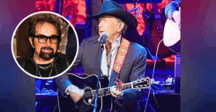 Music producer Tony Brown was inducted into the Country Music Hall of Fame on October 19, and one of his frequent collaborators, George Strait, was there to honor him.