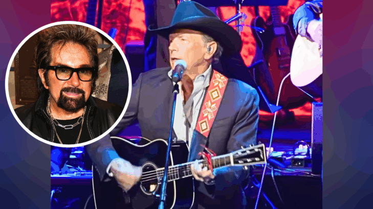 Music producer Tony Brown was inducted into the Country Music Hall of Fame on October 19, and one of his frequent collaborators, George Strait, was there to honor him.