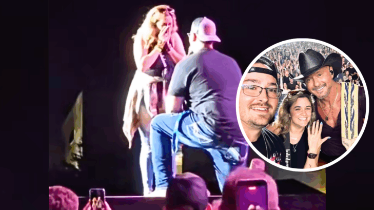 Love was in the air at a Tim McGraw show in Youngstown, Ohio, on September 27. There, Trenton and Selena got engaged on stage with help from Tim McGraw himself.