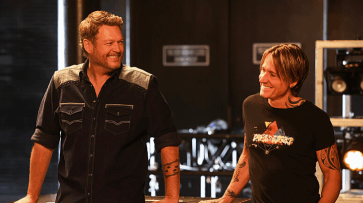 Blake Shelton and Keith Urban