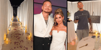 Kane Brown surprised his wife Katelyn with a romantic dinner setup on their seventh anniversary
