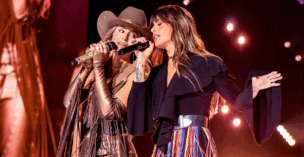 Lainey Wilson and Ella Langley sing "Good Horses" in Nashville
