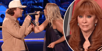 Reba McEntire was left to make a tough choice after a "Voice" battle between Leyton Robinson and Manny Costello