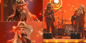 Miranda Lambert and Chris Stapleton perform at CMA Awards
