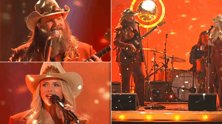 Miranda Lambert and Chris Stapleton perform at CMA Awards