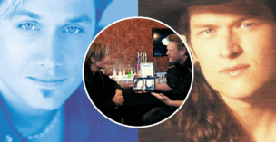 Looking back on their past looks, country artists Keith Urban and Blake Shelton had fun seeing how their appearances have evolved over the years.