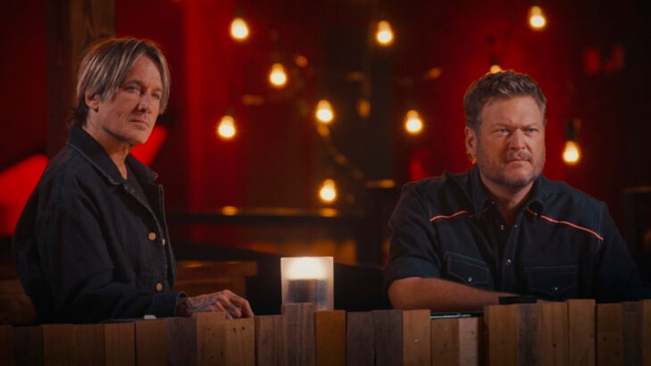 Keith Urban and Blake Shelton on 'The Road'