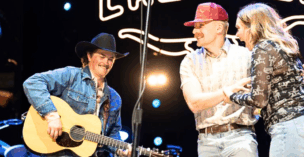 At a Zach Top concert on November 7 in Bismarck, North Dakota, two country fans, Jayce Lee and Olivia Retterath, got engaged.