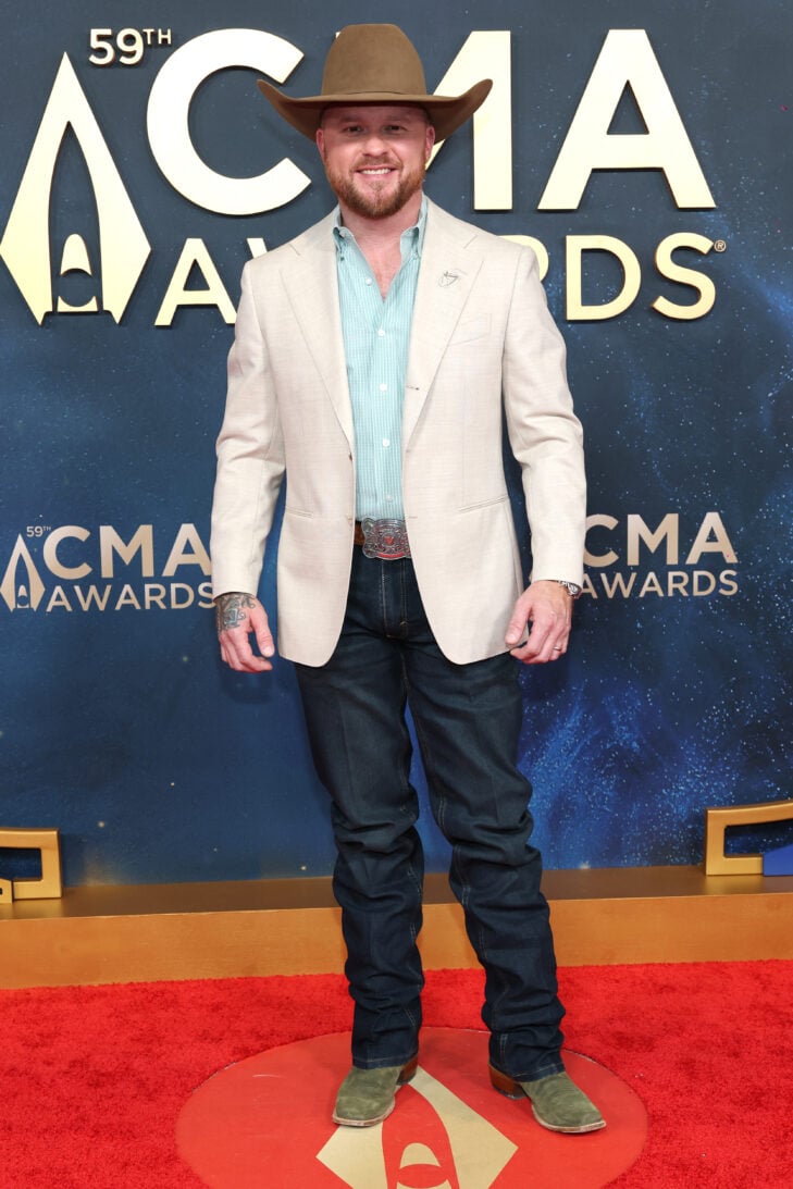 Cody Johnson at the 2025 CMA awards