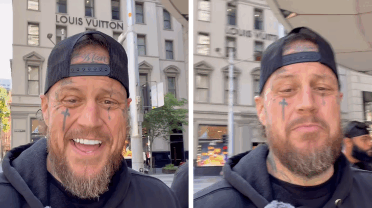 Jelly Roll reveals he was treated like a criminal in Sydney's Louis Vuitton