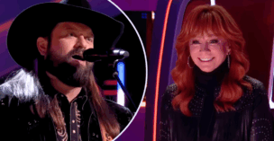 Reba McEntire pressed the Mic Drop button for Aaron Nichols' knockout performance on The Voice