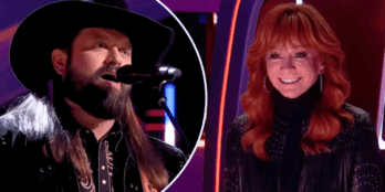 Reba McEntire pressed the Mic Drop button for Aaron Nichols' knockout performance on The Voice