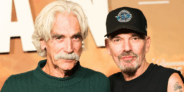 Sam Elliott and Billy Bob Thornton on red carpet for Landman Season 2 screening