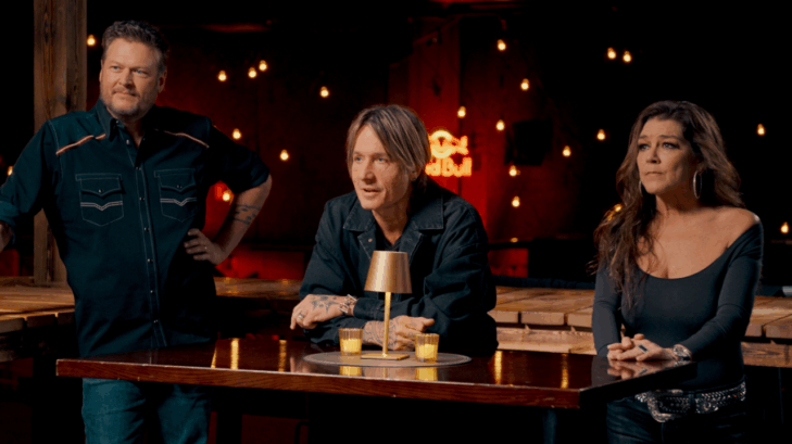 Blake Shelton, Keith Urban, and Gretchen Wilson