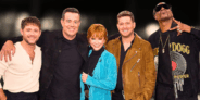The Voice is preparing for its Season 28 finale with coaches Niall, Reba, Michael, and Snoop and host Carson Daly
