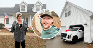 Bailey Zimmerman made his mother's dreams come true, surprising her on Christmas Day with a new house and a new car.
