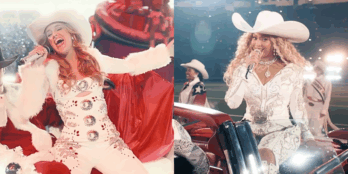 Some Beyoncé fans are claiming that Lainey Wilson's appearance in "Snoop's Halftime Holiday Party" copied the pop star's Christmas performance from the year prior.