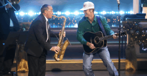 As part of the 2025 CMA Country Christmas, Parker McCollum sang his rendition of "Santa Claus Is Comin' To Town," which is inspired by Bruce Springsteen's 1975 recording of the song.