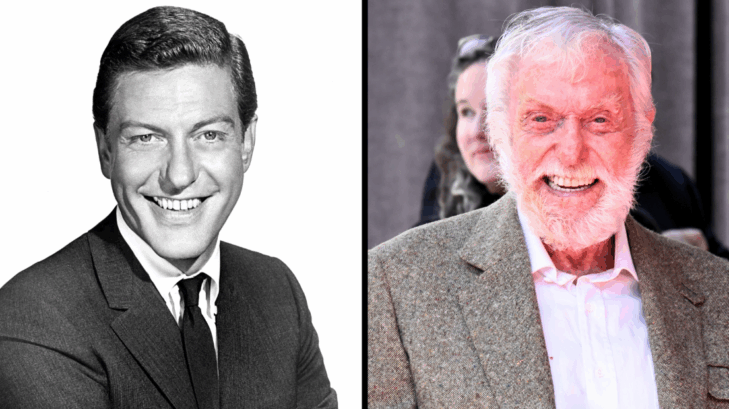 Dick Van Dyke younger and older, as he prepares to celebrate his 100th birthday